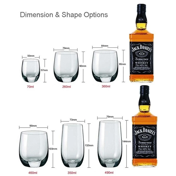 Crystal Whisky Glasses
